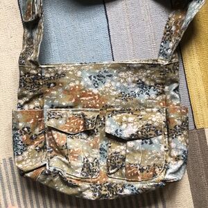 NEW & UNUSED Free People Canvas "Hive" Carryall in “Show Stopper Leopard”